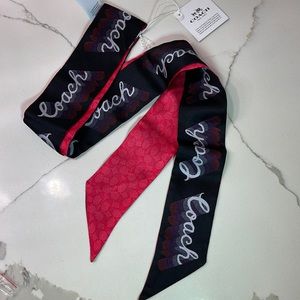 🔆BRAND NEW🔆Coach Skinny Scarf/Bag Twilly